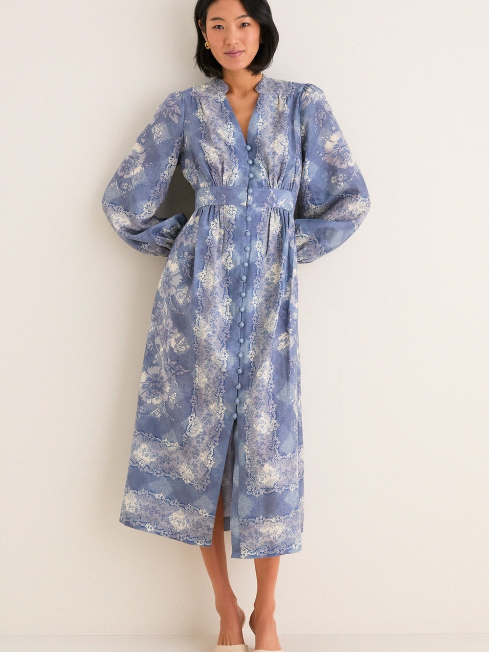 Tuckernuck Provence Hills Serena Dress Medium - Picture 11 of 12